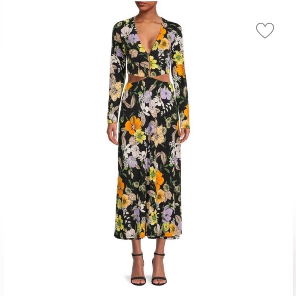 AFRM Assi Deep V Neck Side CutOut Midi Knit Dress
Noir Vintage Floral - Picture 2 of 10